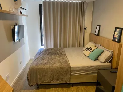 Studio no Centro de Curitiba 오스카르 니에메예르 박물관 주변 호텔