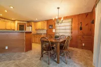 The Wolf Cabin at the Riviera Resort in Neillsville, Wisconsin!