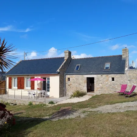 Stone House in Plouarzel near Sandy Beaches