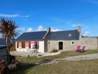 Stone House in Plouarzel near Sandy Beaches