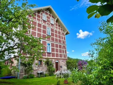 Living with Flair in the Villa des Artistes Отели в г. Бад-Закса