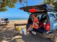 Epic Maui Camping - Affordable Adventure in Paradise SUV + gear فنادق في كاهولوي