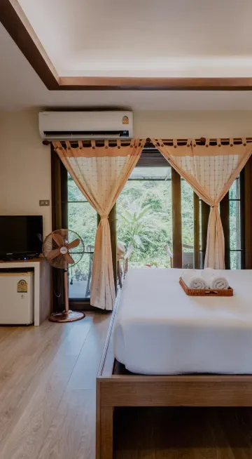 ห้องสวีท - พักต่อเนื่องได้ ไม่มีอ่างอาบน้ำกลางแจ้ง