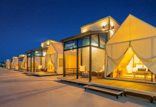 태안 안면도 황도 실내 글램핑