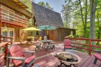 A-frame Cabin w/ Spacious Yard in Tellico Plains! - 3 étoiles