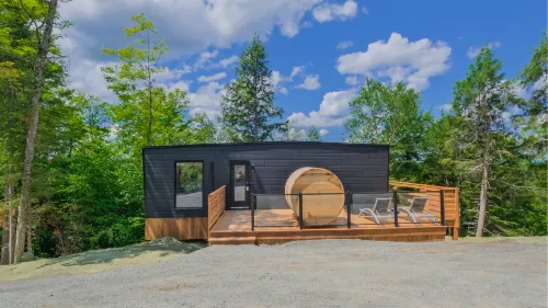 Bel Air Tremblant ANTARCTICA : 1 CHAMBRE, JACUZZI, SAUNA - 샬레 호텔