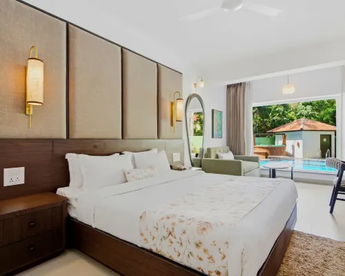 Verano Hotel & Spa Arpora Hotels near Mapusa Friday Bazaar