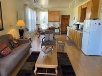 The Garden Suite has beautiful views of forests and pastures! It is dog friendly - Wifi