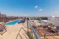 โรงแรม CARPE DIEM Tulum โดย Nah Hotels - สระว่ายน้ำบนดาดฟ้า