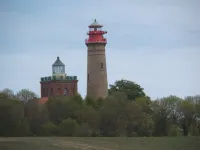 Reetkoje - thatched house with fireplace, sauna, WiFi - between Bodden and Baltic Sea