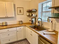 Hollywood House sits in a quiet neighborhood.