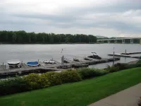 Waterfront Condo steps from the Mississippi River