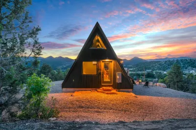 Cozy Aframe Cabin Zen Near Zion