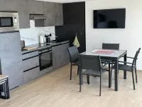 50m2 garden level, 400 m from Agosta beach