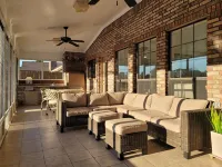 Casa Rosada pool House 🏖👙10 min from beach