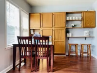 Green Roof Inn | Centrally Located 2BR/1BA Home