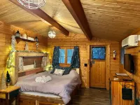 Fancy Fireflies - Charming studio cabin amidst the trees right on Lake Hayward!