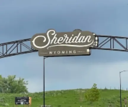 Full house situated in Sheridan, WY.