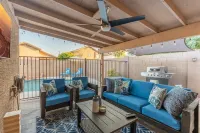 Desert Oasis: 3BR Home with Heated Pool Near San Tan Mall