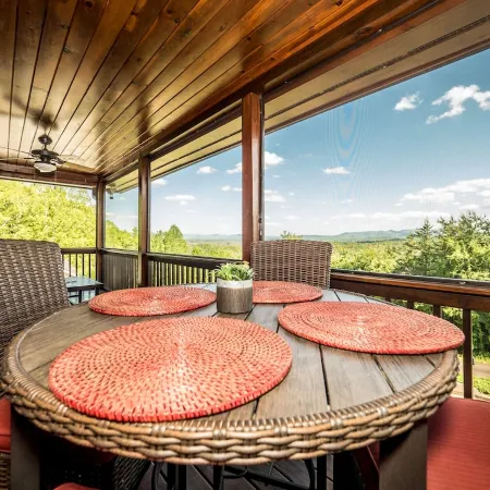 Lookout Point Cabin-Long Range Mt View-PAVED ROADS-Hot tub-Fire Pit-Dog friendly