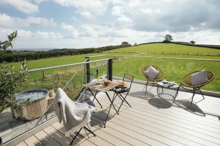 Luxury Hayloft with panoramic Dartmoor views