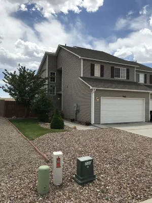 Nice, quiet townhouse with garage. Nicely landscaped and fenced in backyard.