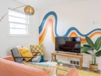 Retro Retreat: 1br home w/ WFH desk, livingroom, fire pit and no chores! Hotels in Ulster