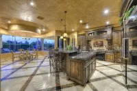 STUNNING 8 Bedroom Mansion on Golf Course! Heated Pool/Spa! Theater Room!