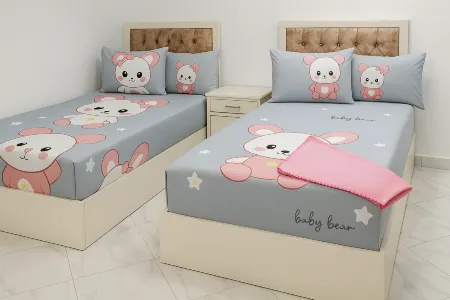 Beachfront Chalet in Porto Said with Pool & Garde