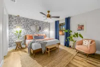 Unique Beach Bungalow with Modern Amenities - Charming Coastal Escape Hotels in Cape Canaveral