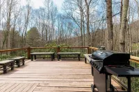 Peaceful Mountain Cabin Nestled on 3.5 Acres - Multi-Tier Deck, Creek Access!