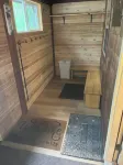Cabin in the Woods, 10 Acres, Sleeps 8. Close to Orv Trails and Forest Dunes.