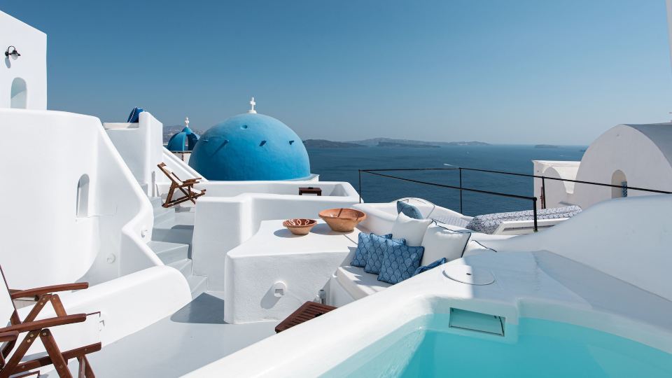 Oia Spirit Studios by Mary D Nomikou