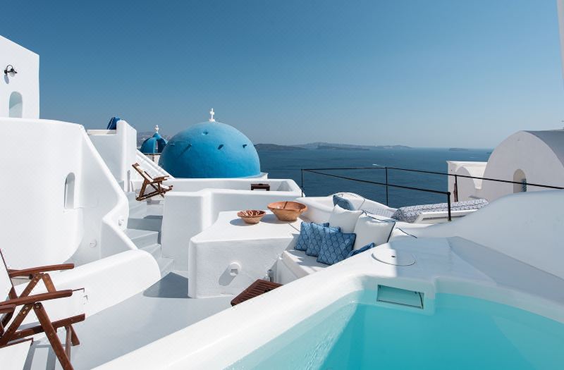 Oia Spirit Studios by Mary D Nomikou