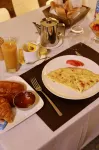 Au bord de l'eau - petit déjeuner