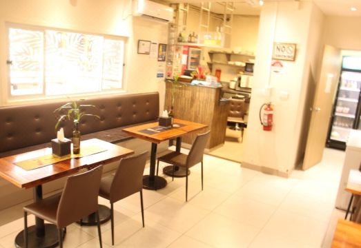 타운 하우스 아파트먼트 호텔의 편의시설 또는 전경