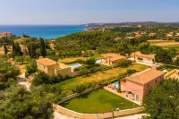 Villa Vali Large Private Pool Walk to Beach Sea Views A C Wifi Car Not Required - 1019