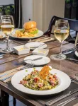 Terrado Arturo Prat Iquique - 朝食