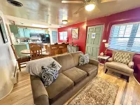 Enclosed Patio and Kiva Fireplace - Charming Retreat