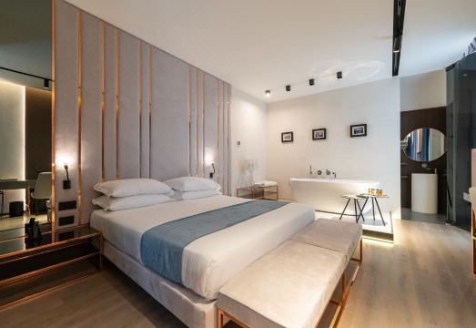 현대적인 호텔 객실