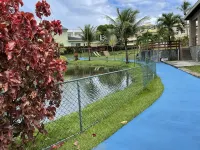 5-bedroom house in condominium, comfort, air conditioning, 55" SmartTV, Wi-Fi, pool, lagoon, beach.