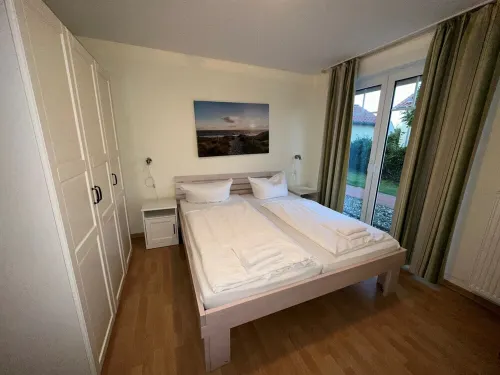 Ferienwohnung mit Terrasse, Kostenlosem Parkplatz. Strandnah! Haustierfreundlich