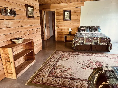 Cabin in the Blue Ridge.