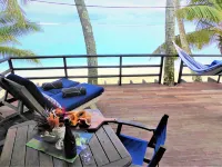Vaka Rua - right over the golden sand facing the lagoon with air con Free WIFI - Beach