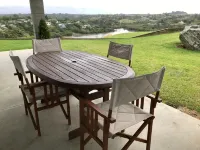 Stunning water views in a peaceful setting with all the comforts of home.