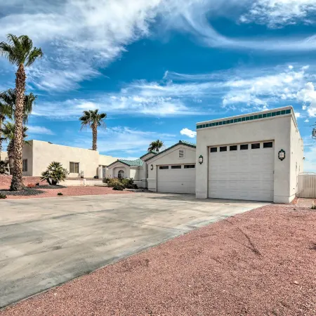 Pool, Patio & Lake Views: Lake Havasu City Home!
