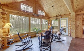 Rustic Tustin Cabin on 7 Acres w/ Fire Pit & Porch