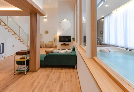 펜션 인근 해변 전경