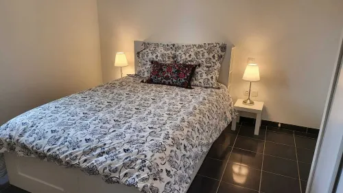 Loue à Lanton Appartement RDC Terrasse, T2, 3 Couchages