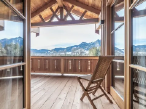 Luxurious alpine chalet at Hirschbach Hotels in Lenggries
